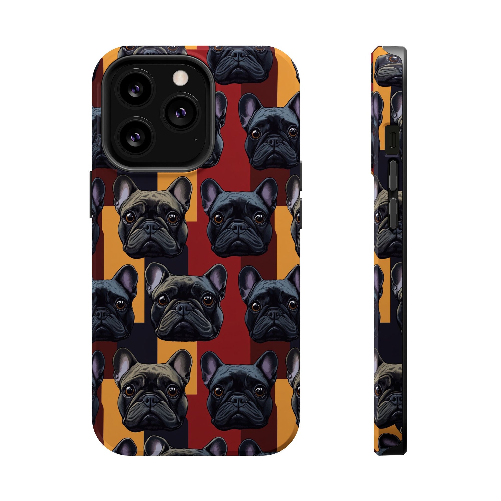 Chic Canine Checkmate - Frenchie Edition Magnetic Tough Cases