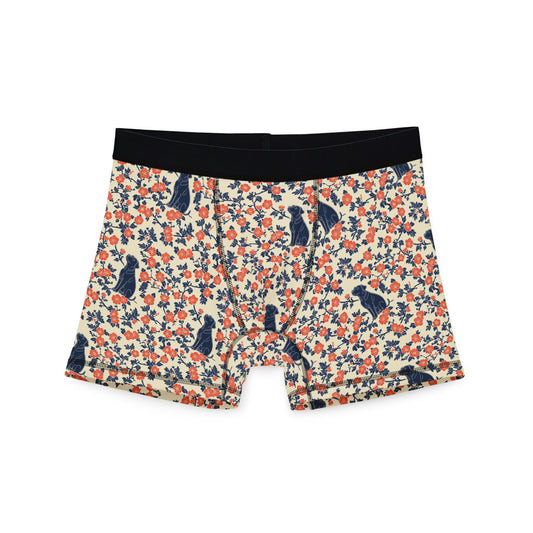 Bloomiful Lab Bouquet Men's Boxers