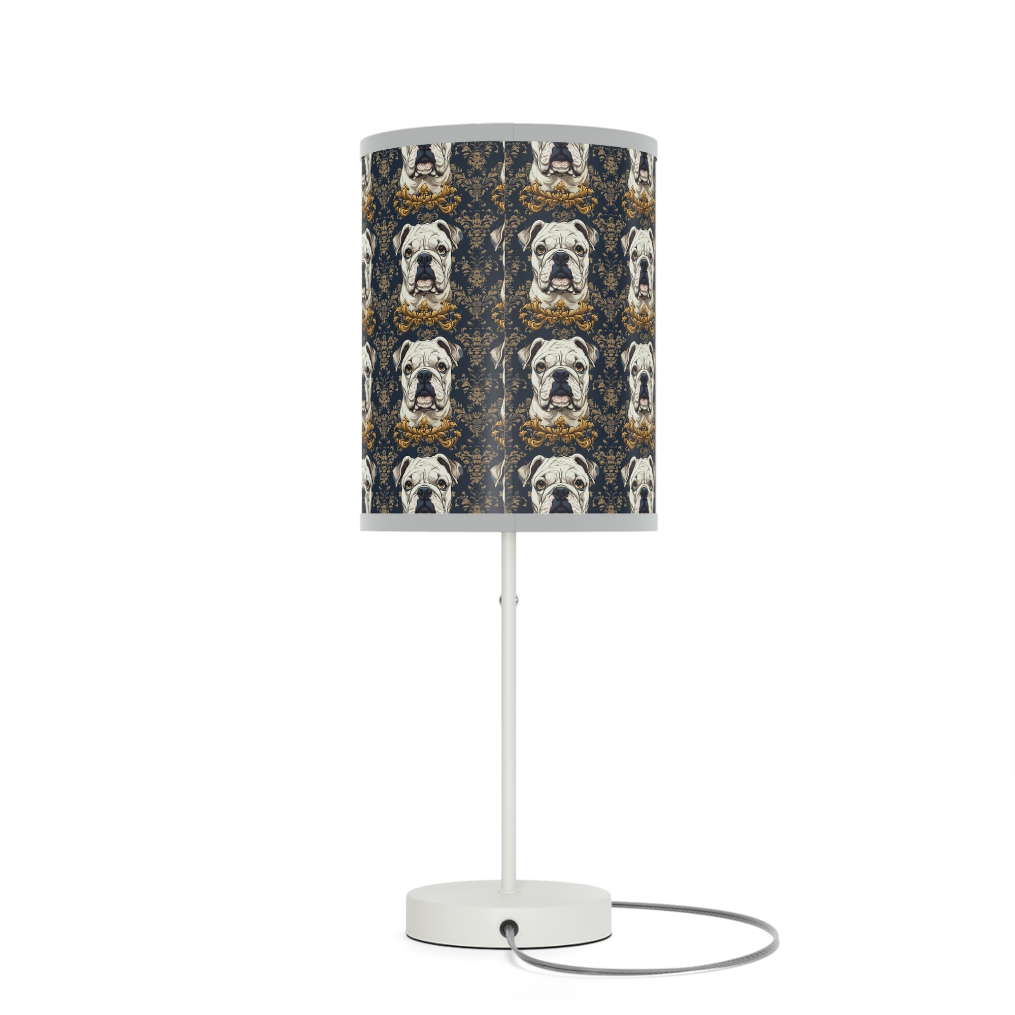 Wildwood Wanderlust Bulldog Lamp on a Stand