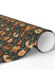 Dazzling Dachsund Blossoms & Foliage Wrapping Paper