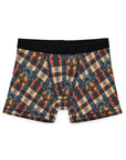 Pawsome Rottweiler Royalty Plaid Men's Boxers