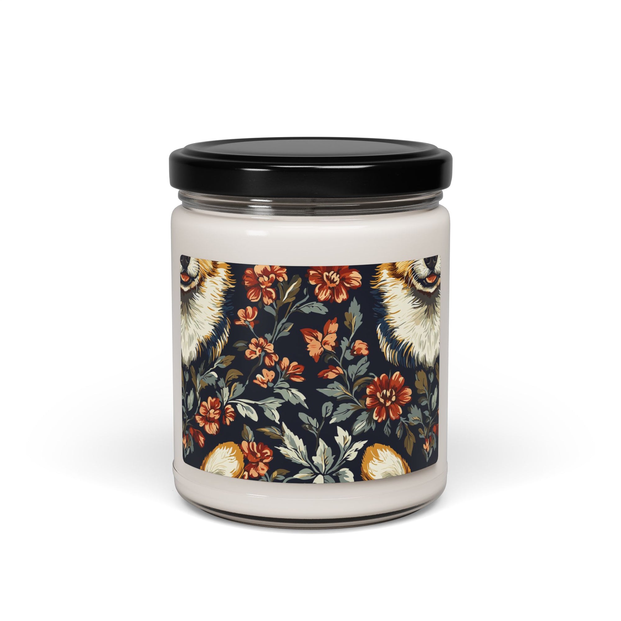 Floofy Corgi Blossom Blast Scented Soy Candle