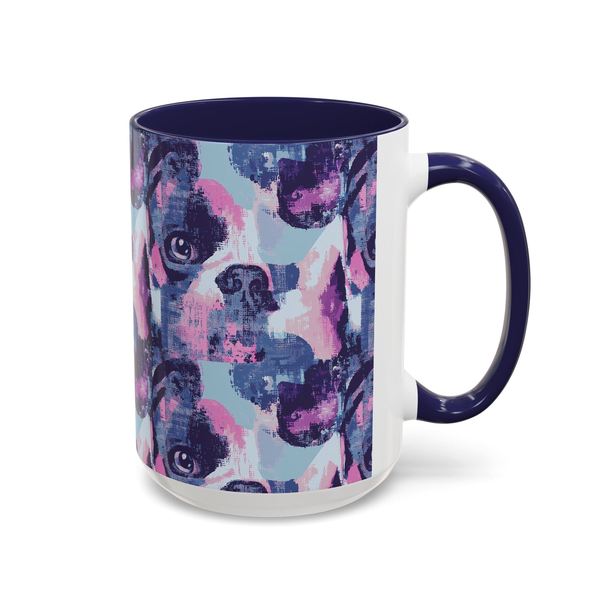 Funky Geometric Boxerista Accent Coffee Mug