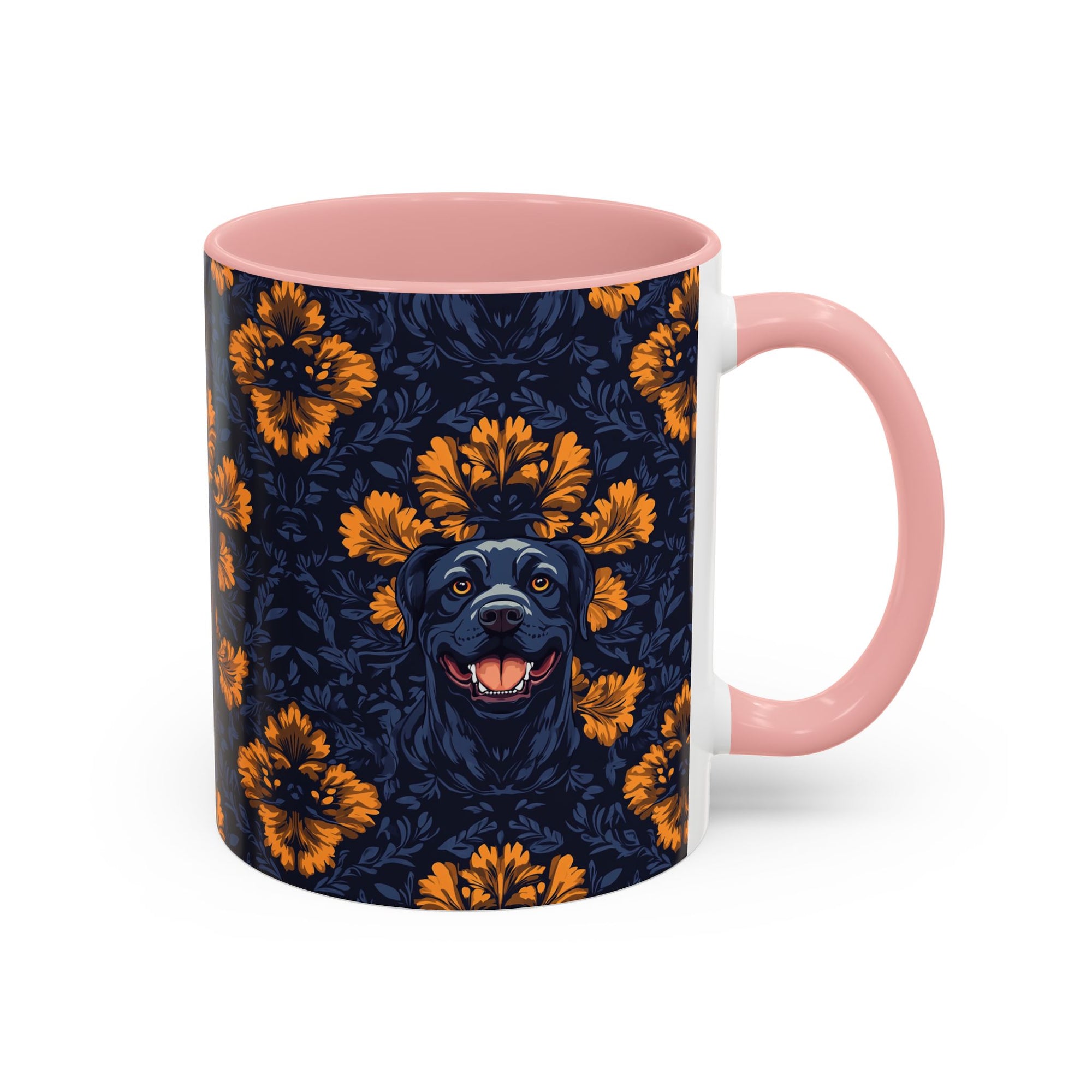 Royal Rottweiler Regalia Accent Coffee Mug