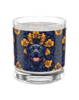 Royal Rottweiler Regalia Rocks Glass