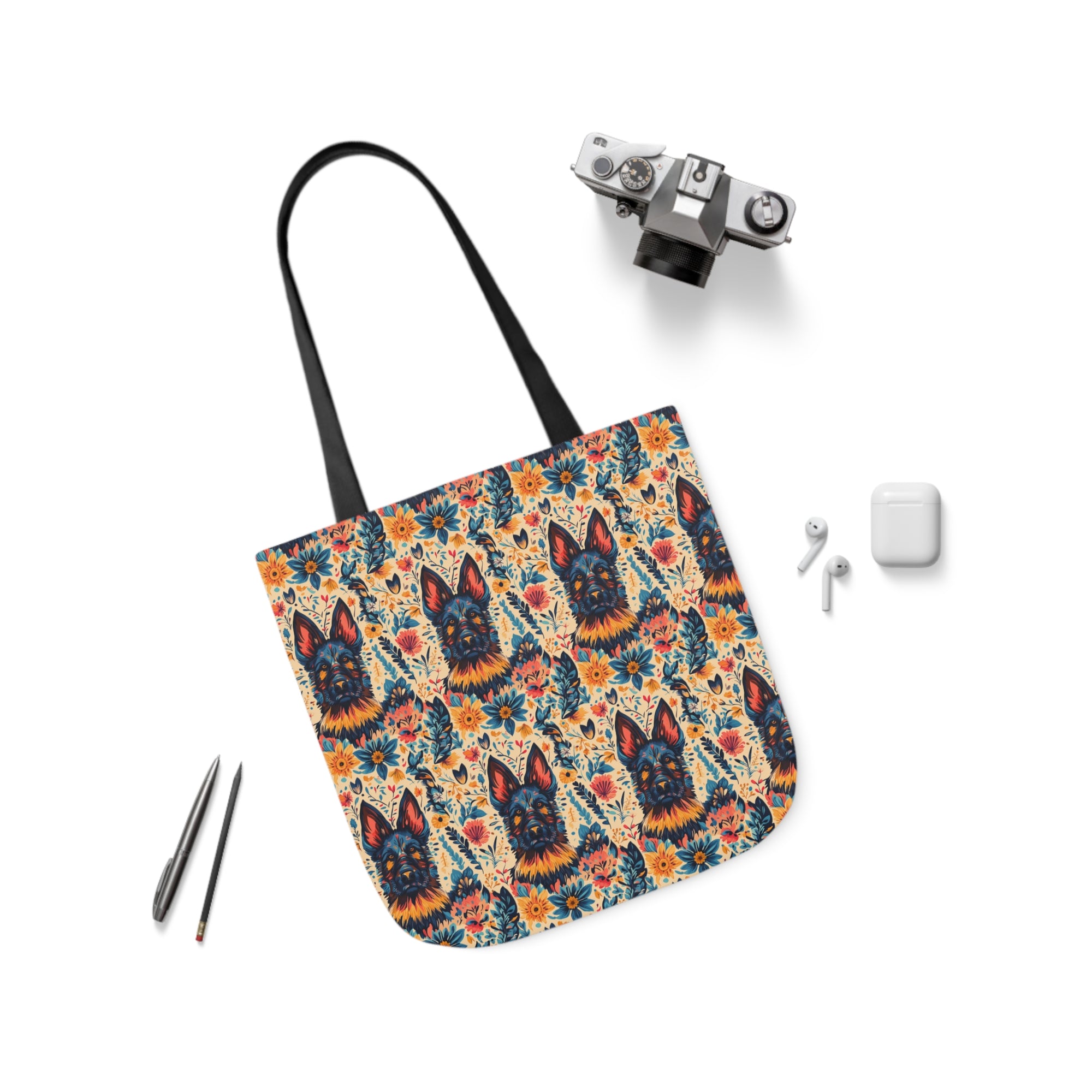 Bloomhound Shepherd Sentinel Canvas Tote Bag