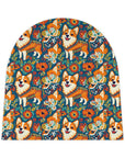 Corgi Carnival Couture Baby Beanie