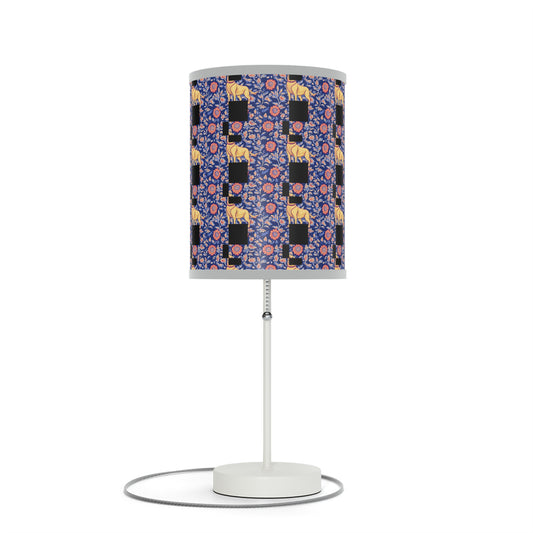 Bloomtastic Lab Petal Parade Lamp on a Stand