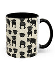 Puggie Pout Perfection Accent Coffee Mug