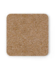 Dazzling Bulldog Chic Cork Back Coaster