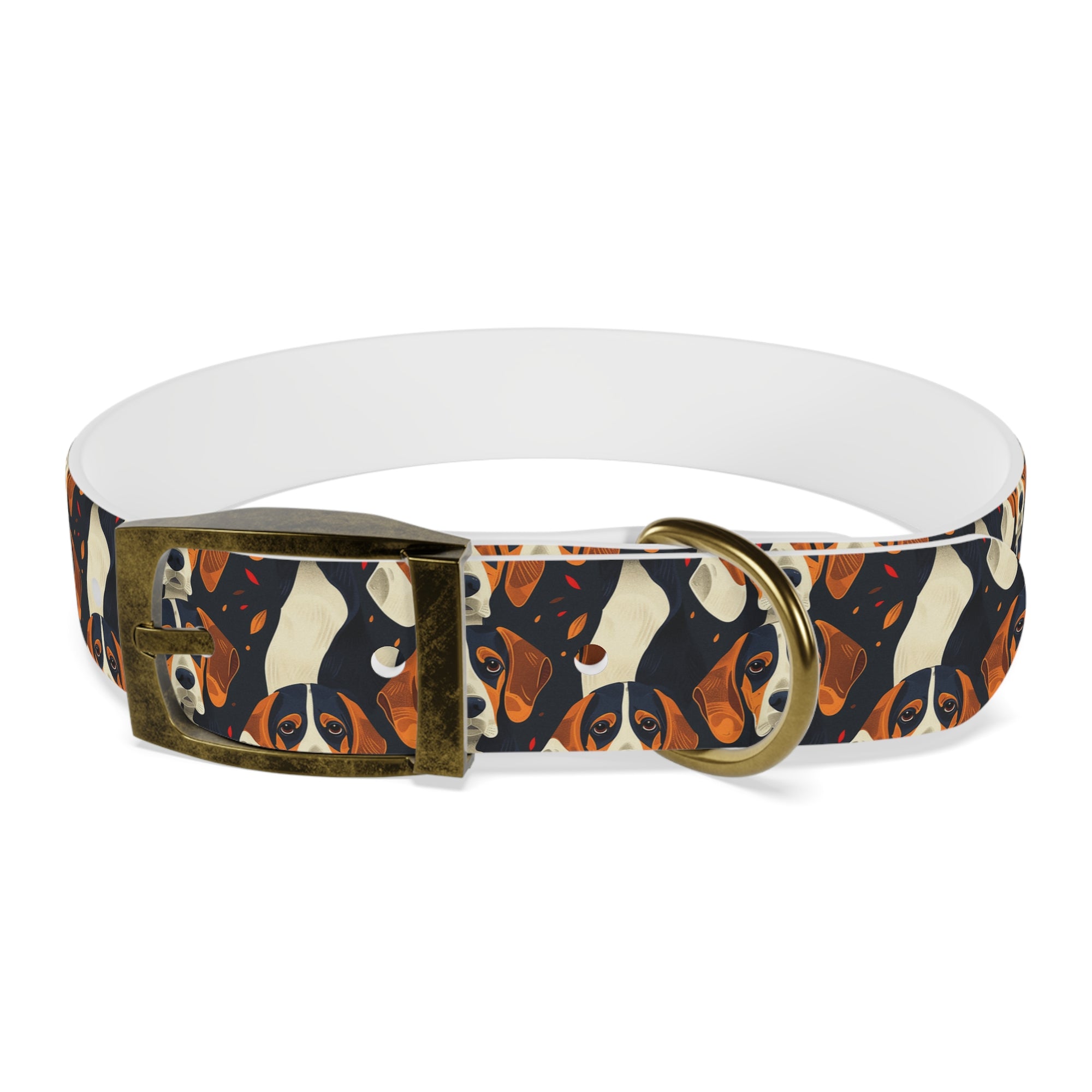 Beagle Glimmer Gaze Glamour Dog Collar