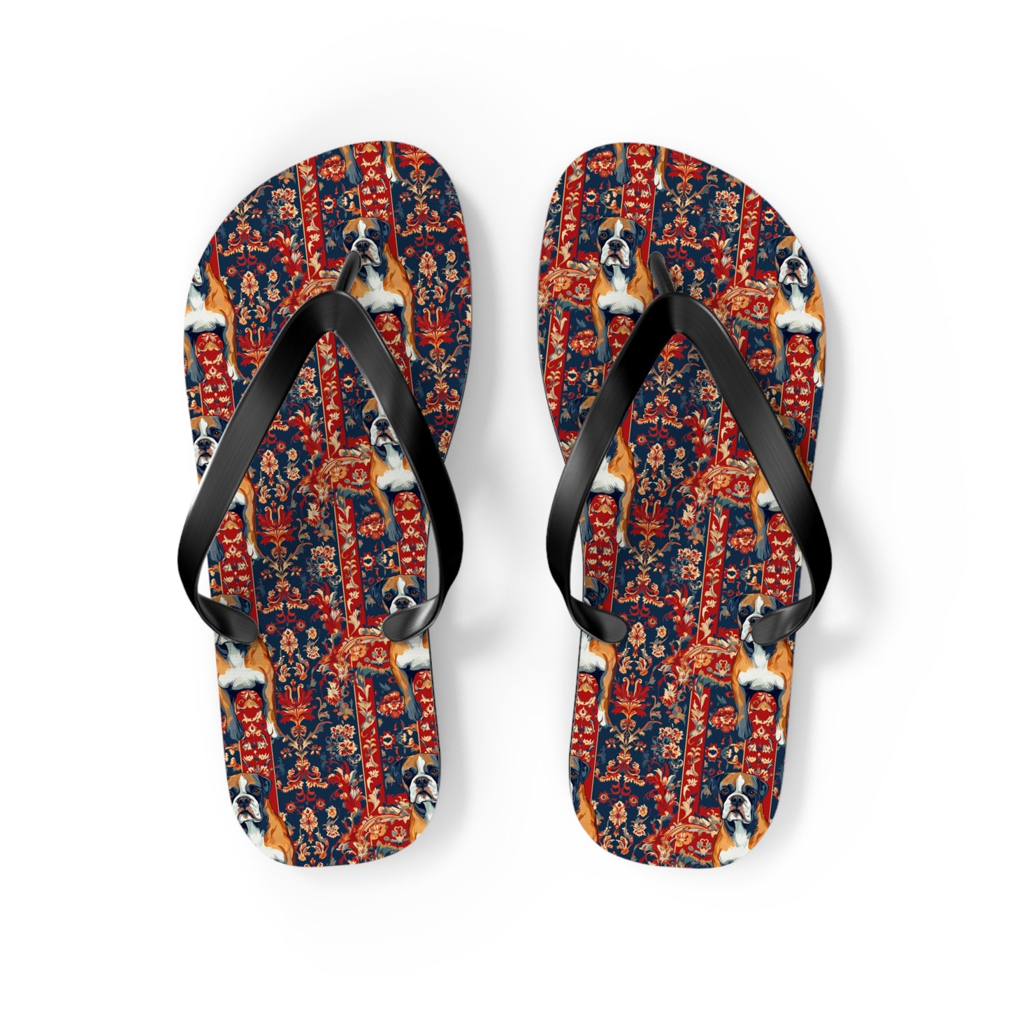 Boxer Blossom Tapestry Delight Flip Flops