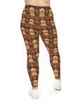 Golden Pawsatronic Tapestry Plus Size Leggings