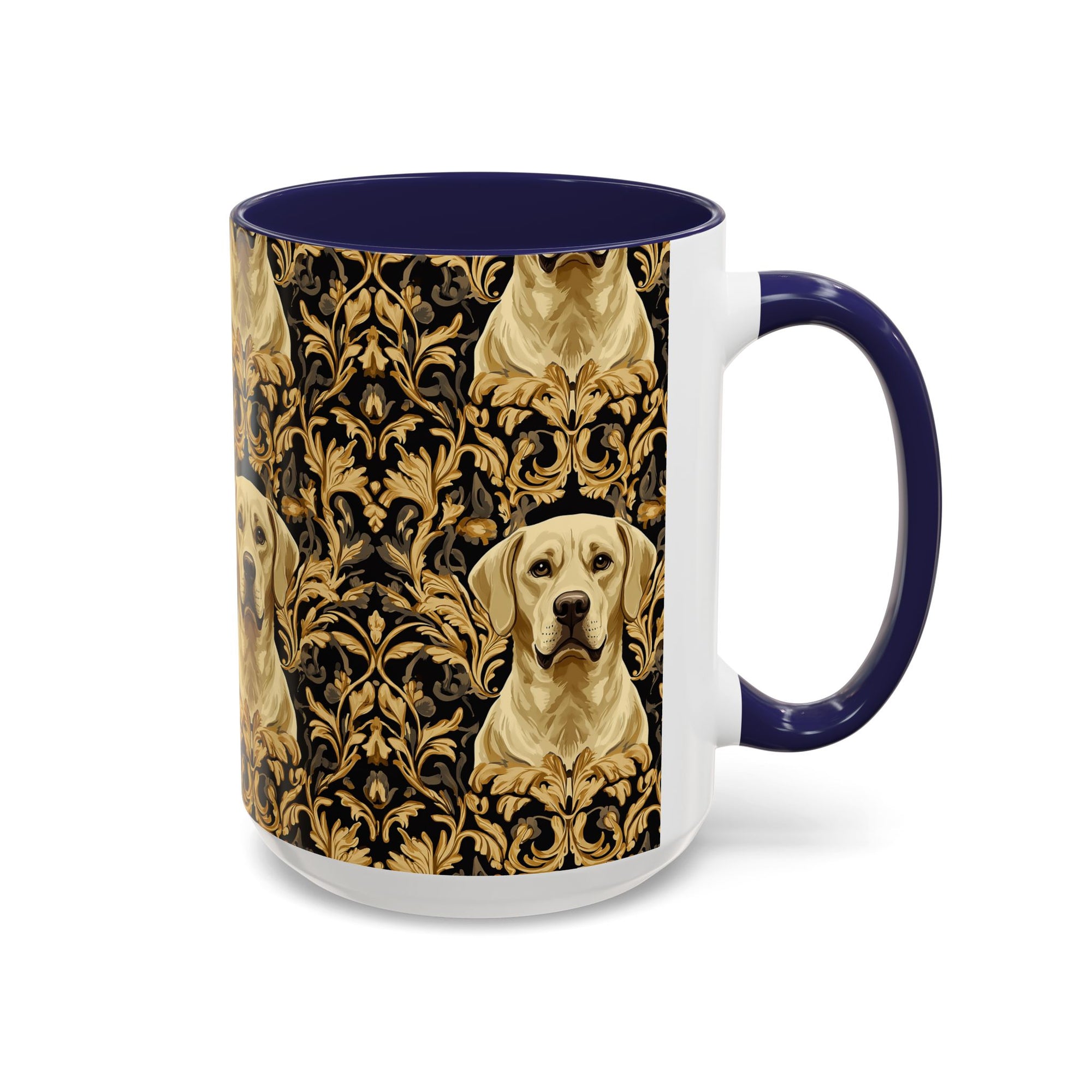 Royal Pawsitivity Labs Accent Coffee Mug