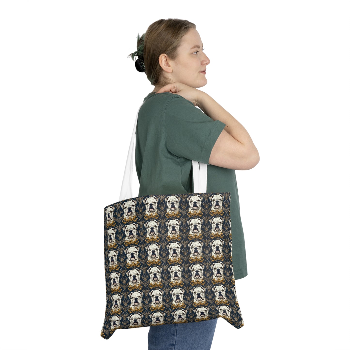 Wildwood Wanderlust Bulldog Shoulder Tote Bag