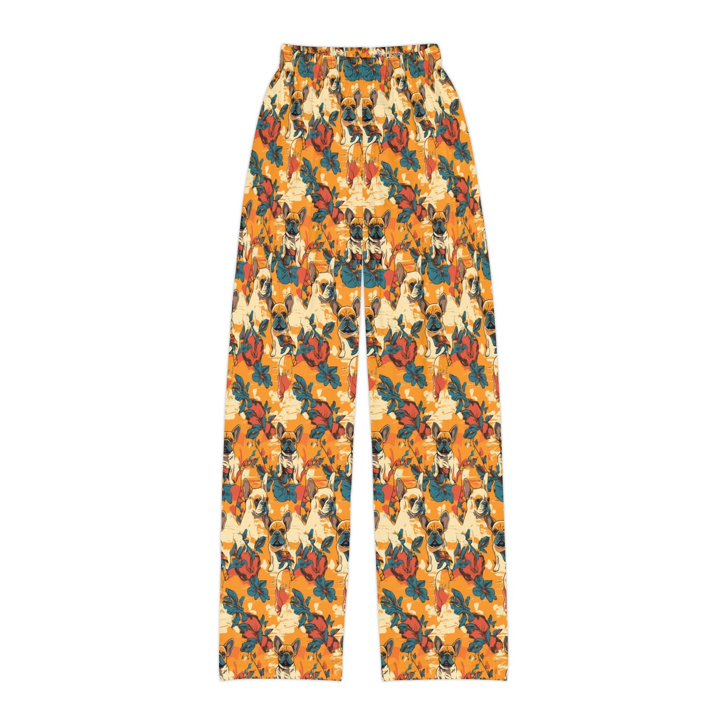 Frenchie Glow-Up Galore Kids Pajama Pants