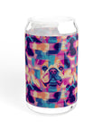 Dazzling Bulldog Chic Sipper Glass