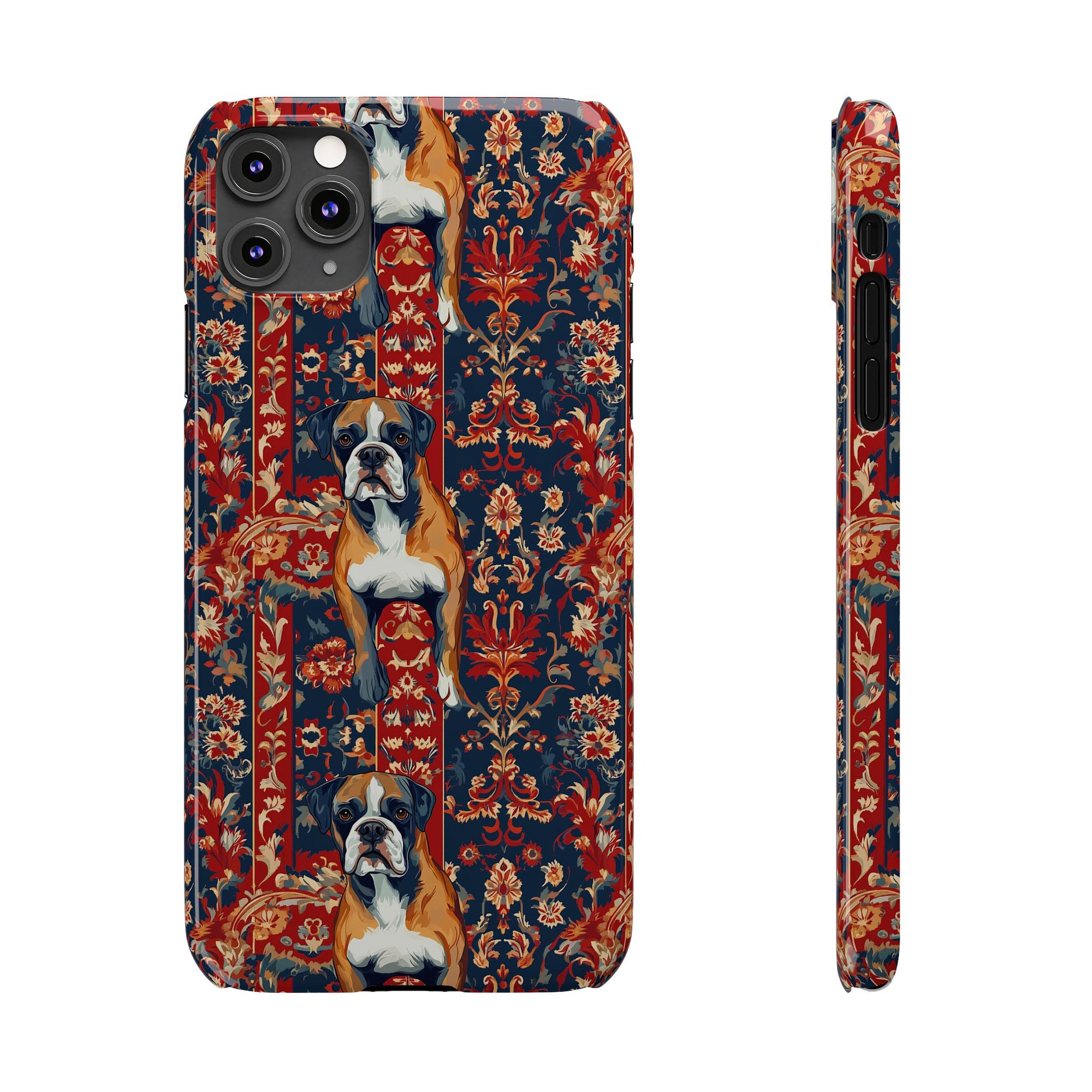 Boxer Blossom Tapestry Delight Slim Phone Cases