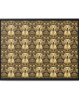 Royal Pawsitivity Labs Matte Canvas, Framed