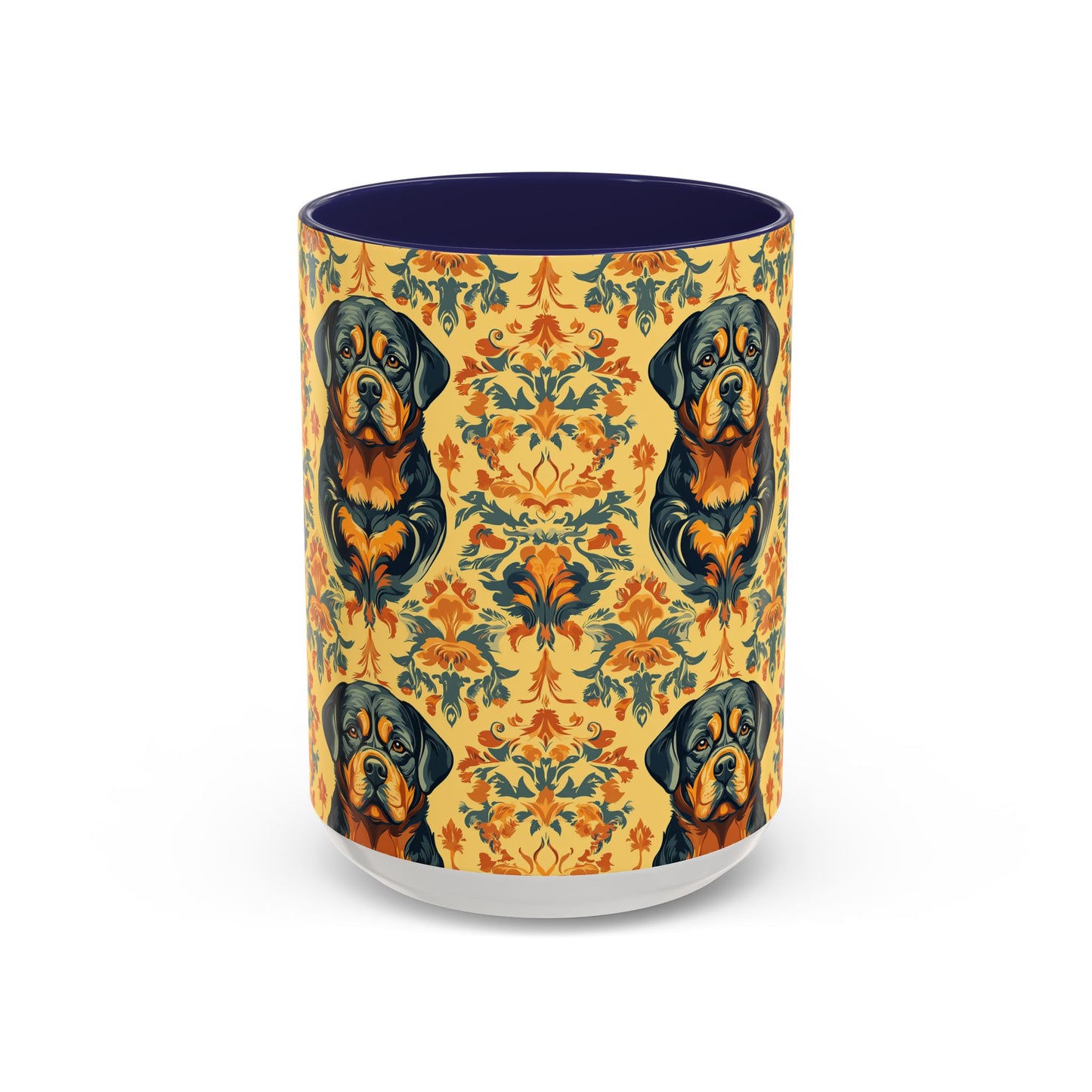 Royal Rottie Regalia Accent Coffee Mug