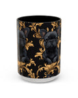 Regal Frenchie Noir Elegance Accent Coffee Mug