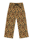 Autumnal German Shepherd Glamour Women's Pajama Pants