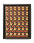 Golden Pawsatronic Tapestry Matte Canvas, Framed