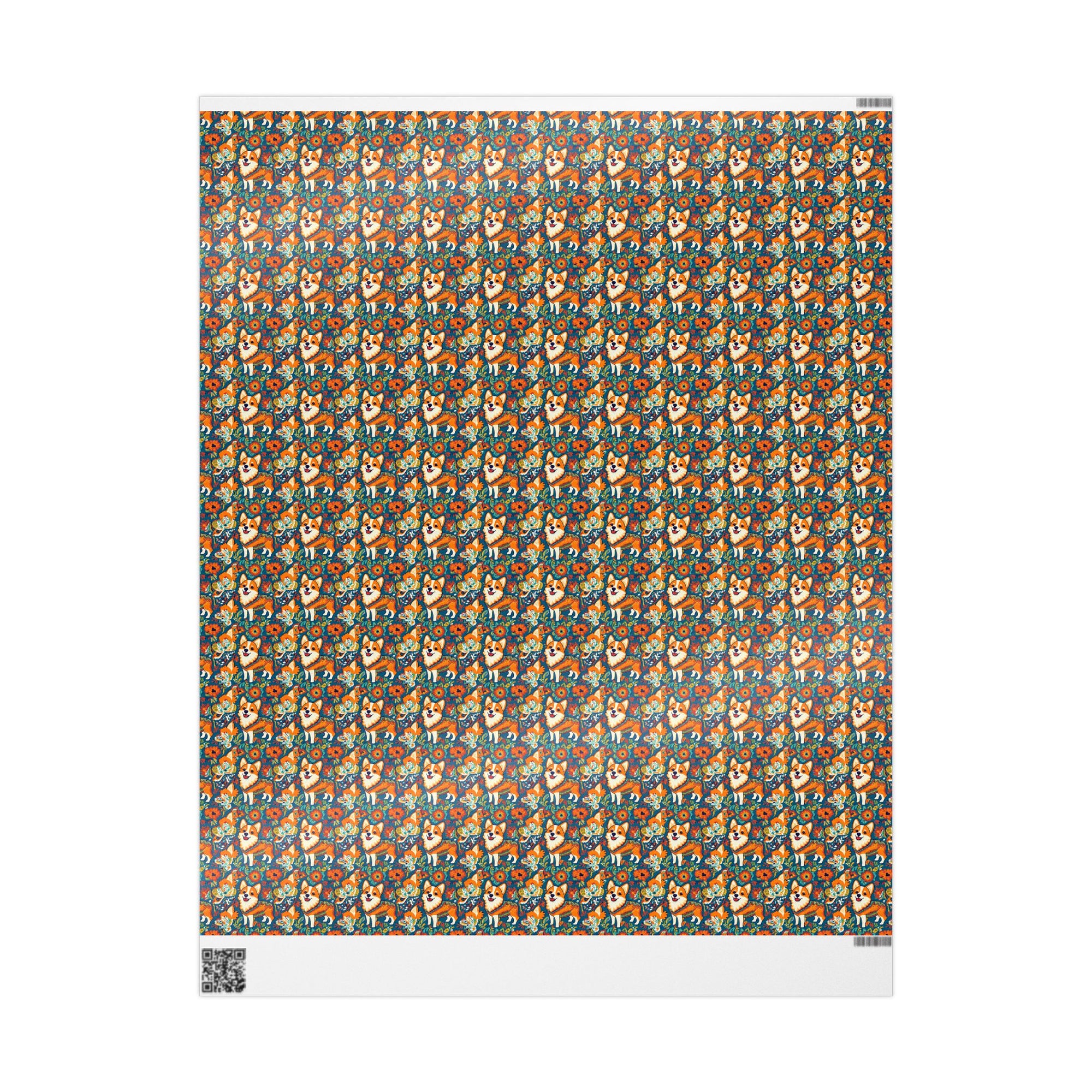 Corgi Carnival Couture Wrapping Paper