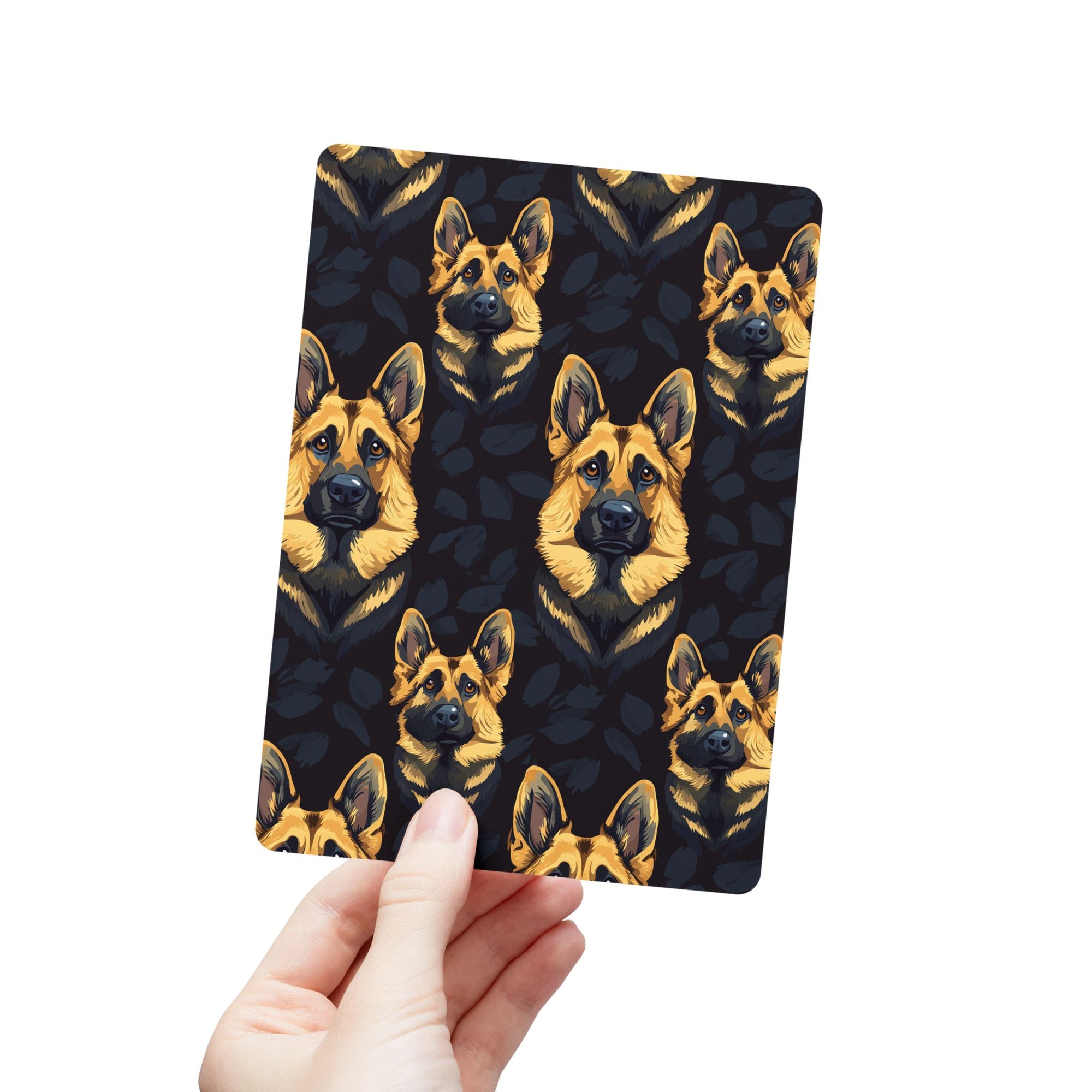 Majestic Hound Couture: German Shepherd LuxeBlend Postcards