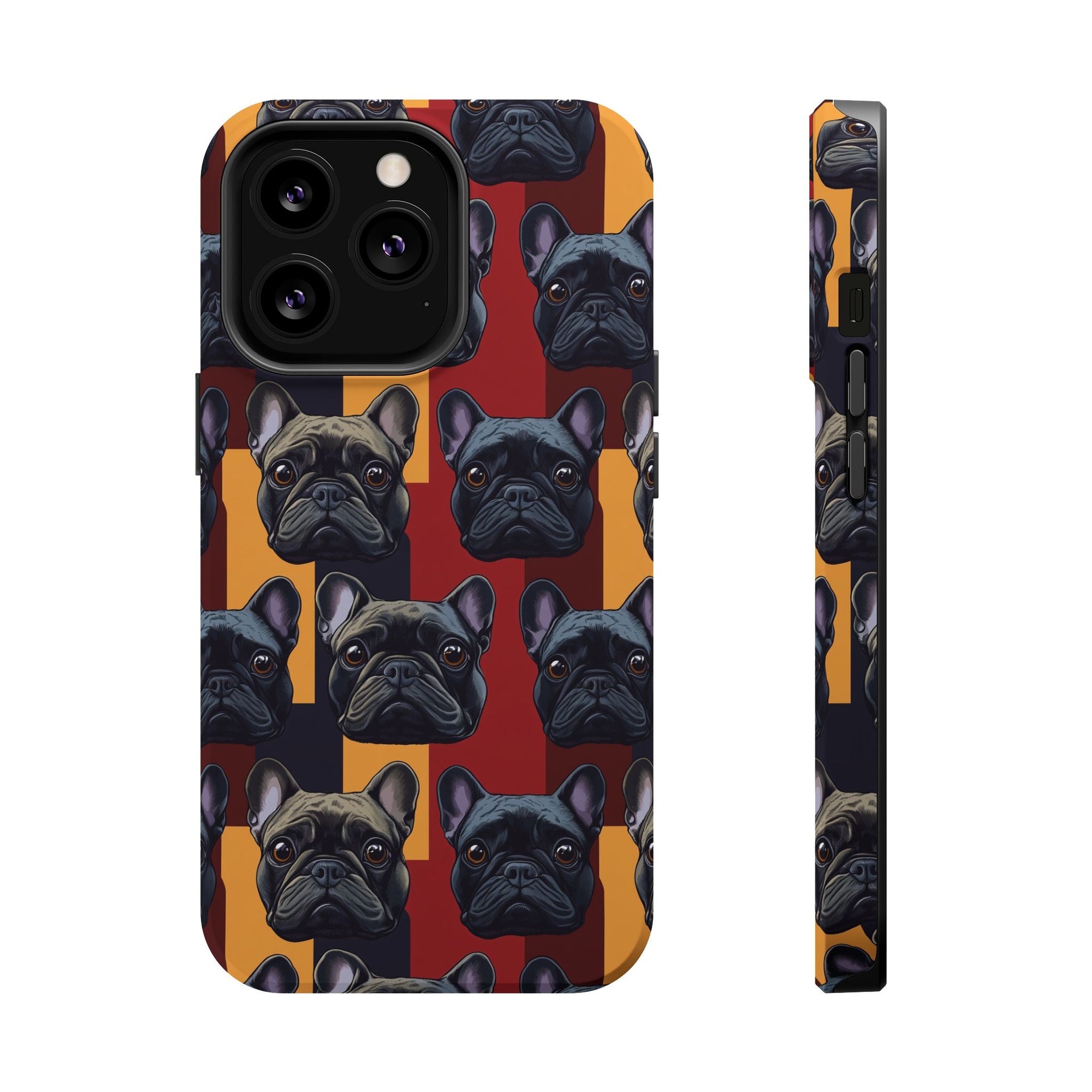 Chic Canine Checkmate - Frenchie Edition Magnetic Tough Cases