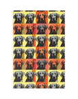 Whimsical Warhol Labrador Postcards