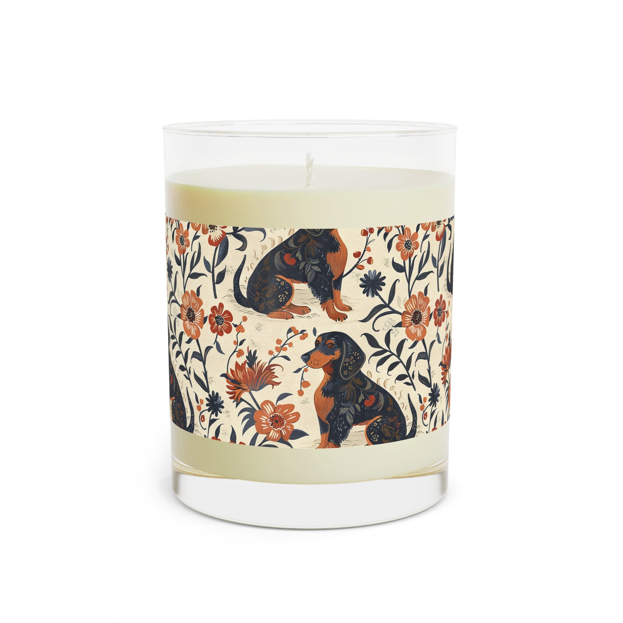 Blossoming Dachshunds Delight Scented Candle