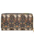 Beagle Buddies Meadow Magic Zipper Wallet