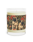 Blooming Pug Paradise Scented Candle