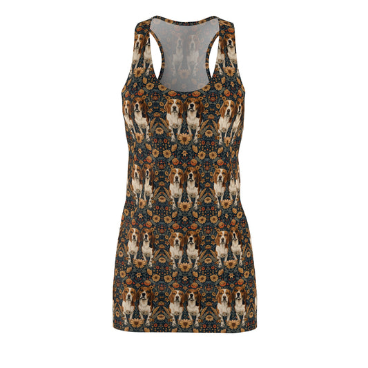 Beagle Buddies Meadow Magic Women's Racerback Dress