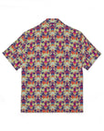 Glitchy Bulldog Blitz Men's Hawaiian Camp Shirt