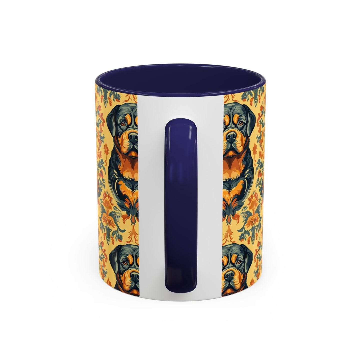 Royal Rottie Regalia Accent Coffee Mug