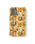 Golden Glitz 'n Glamour Woofwear Flip Cases