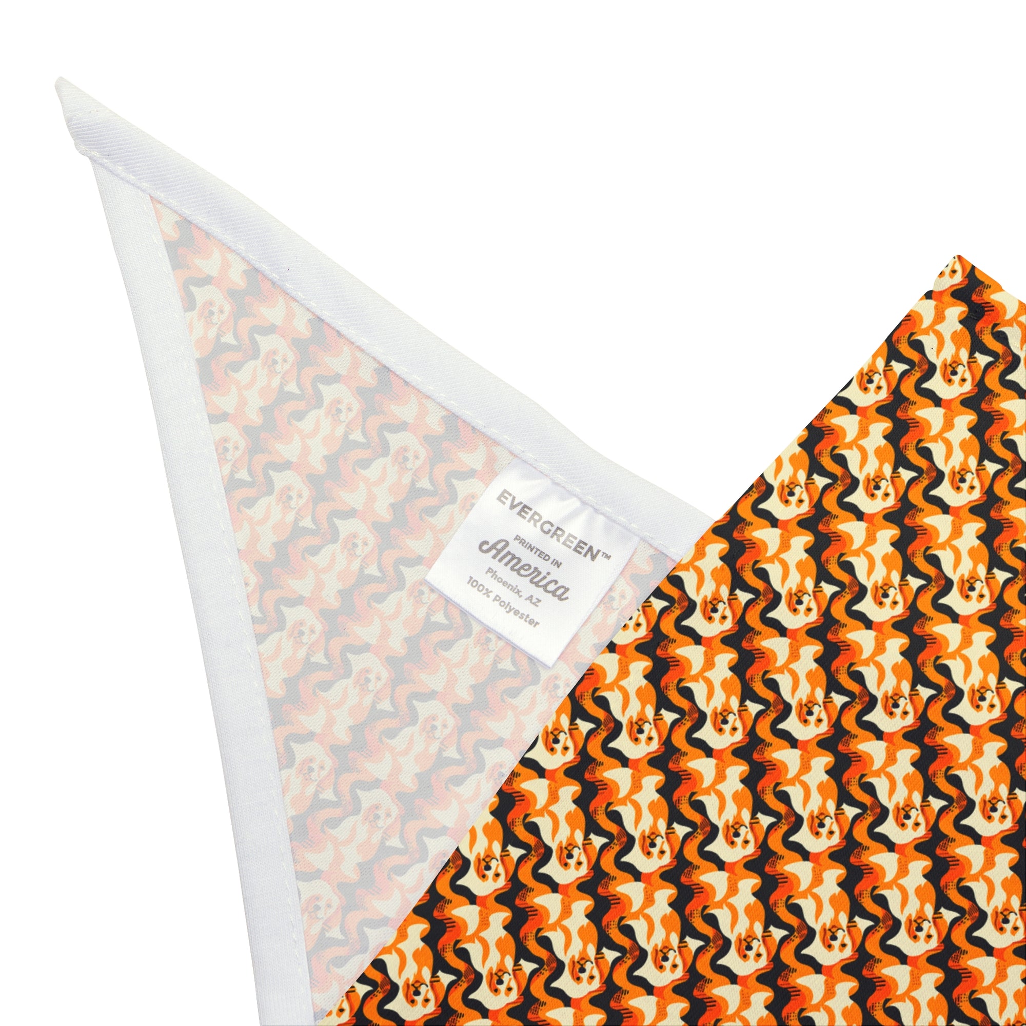 Golden Woof Abstract Glamour Pet Bandana