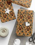 Autumnal German Shepherd Glamour Wrapping Paper