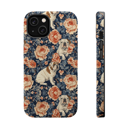 Blooming Bulldog Beauty Magnetic Tough Cases