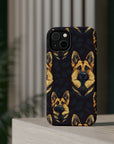 Majestic Hound Couture: German Shepherd LuxeBlend Magnetic Tough Cases