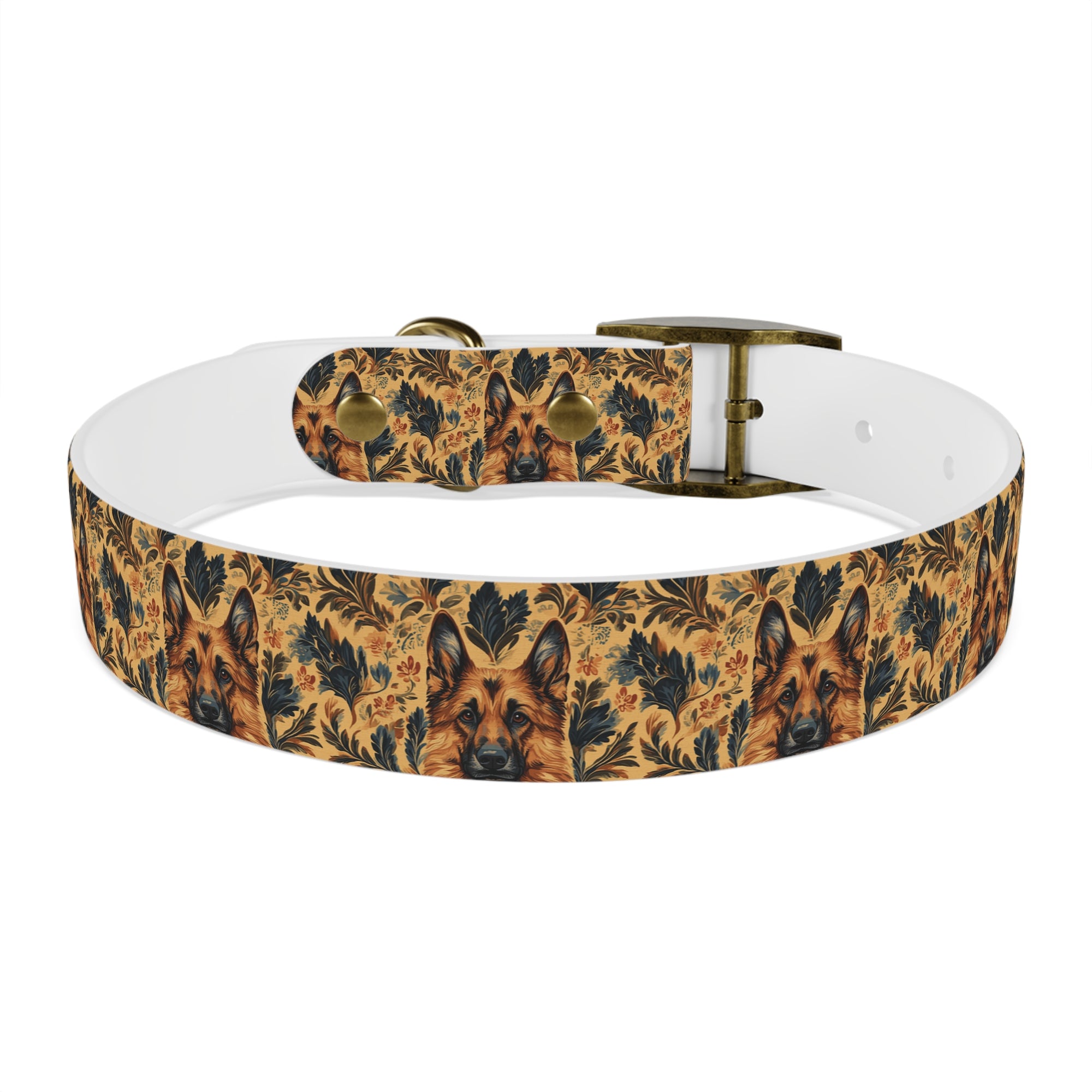 Autumnal German Shepherd Glamour Dog Collar