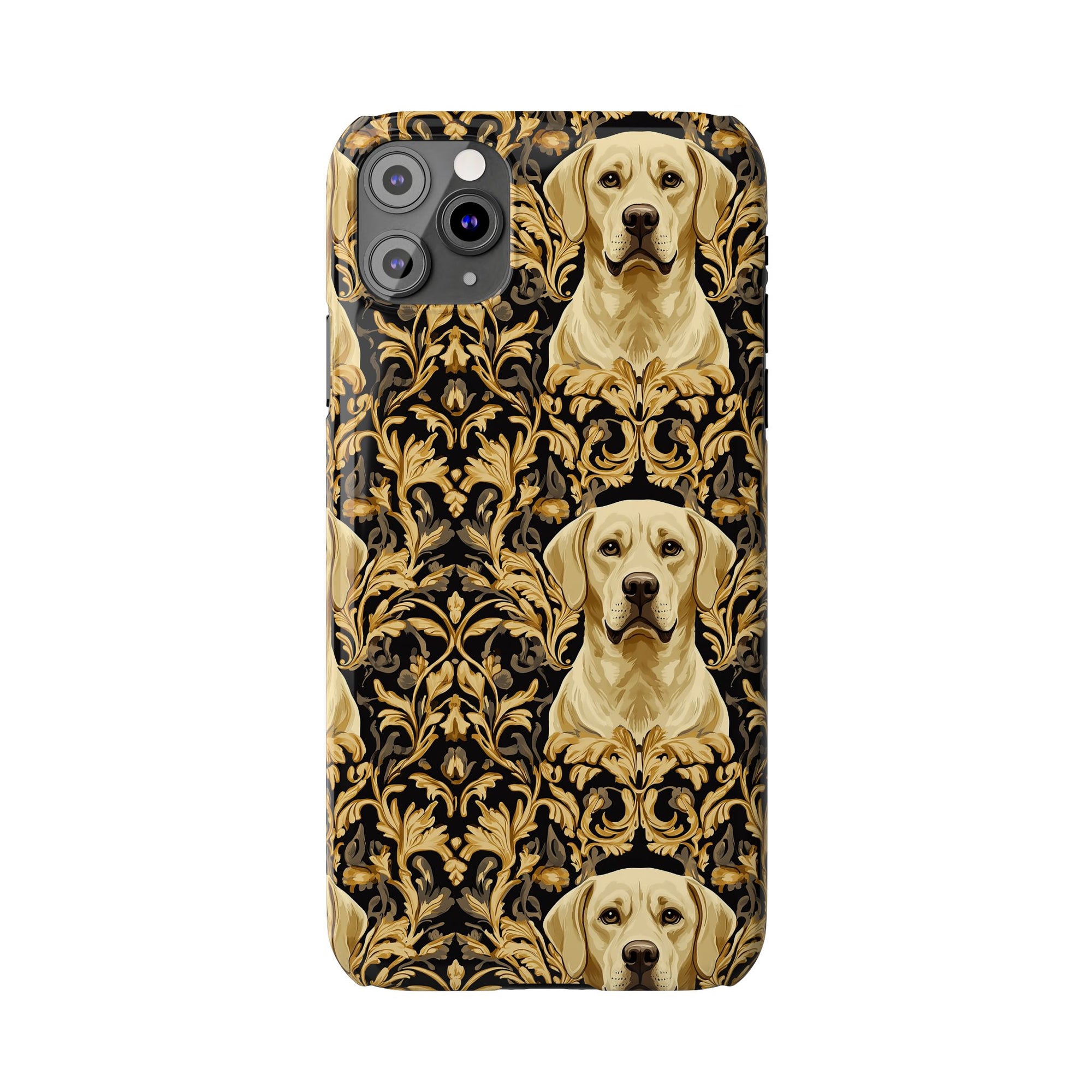 Royal Pawsitivity Labs Slim Phone Cases