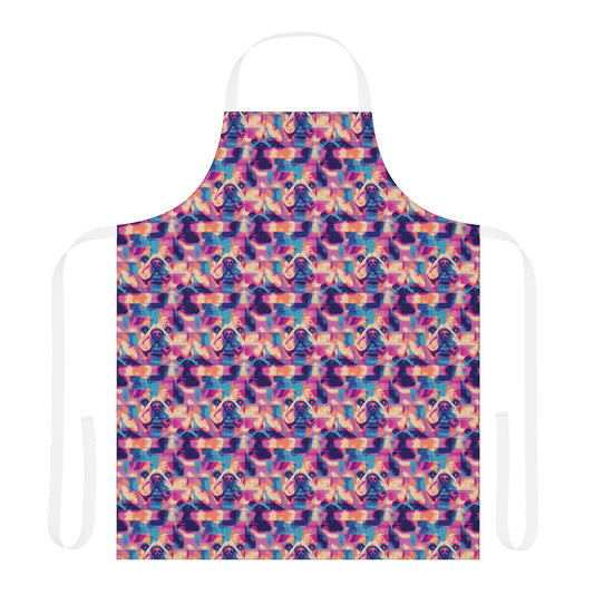 Dazzling Bulldog Chic Apron