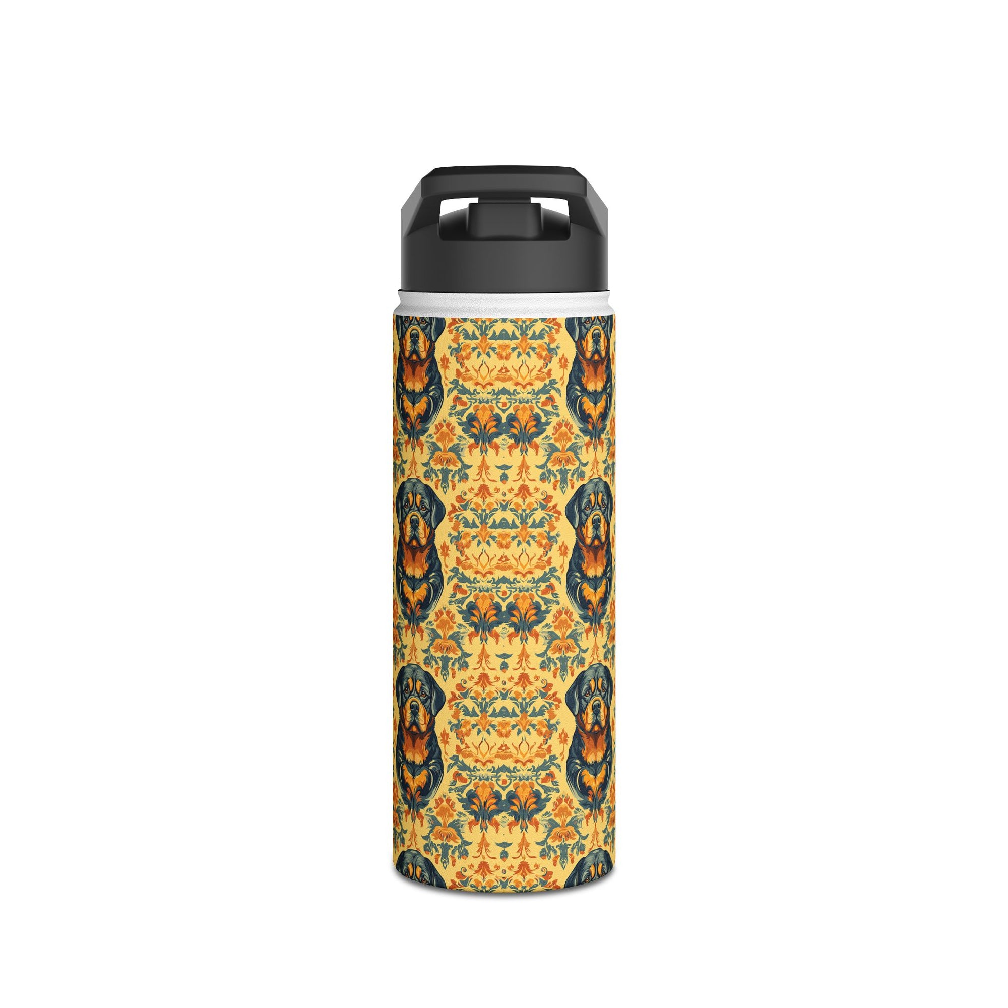 Royal Rottie Regalia Stainless Steel Water Bottle