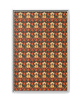 Golden Pawsatronic Tapestry Matte Canvas, Framed