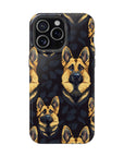 Majestic Hound Couture: German Shepherd LuxeBlend Magnetic Tough Cases