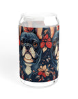 Gothic Rose Bulldog Noir Enchantment Sipper Glass