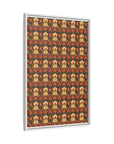 Golden Pawsatronic Tapestry Matte Canvas, Framed